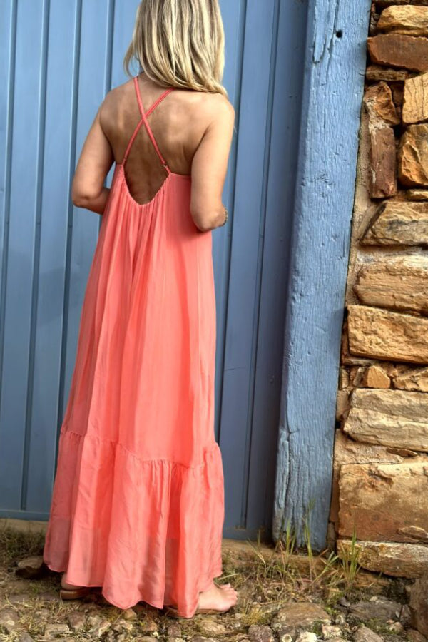 VESTIDO Coral
