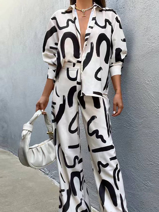 Yorke Suit Pant Sets - Sand/Black