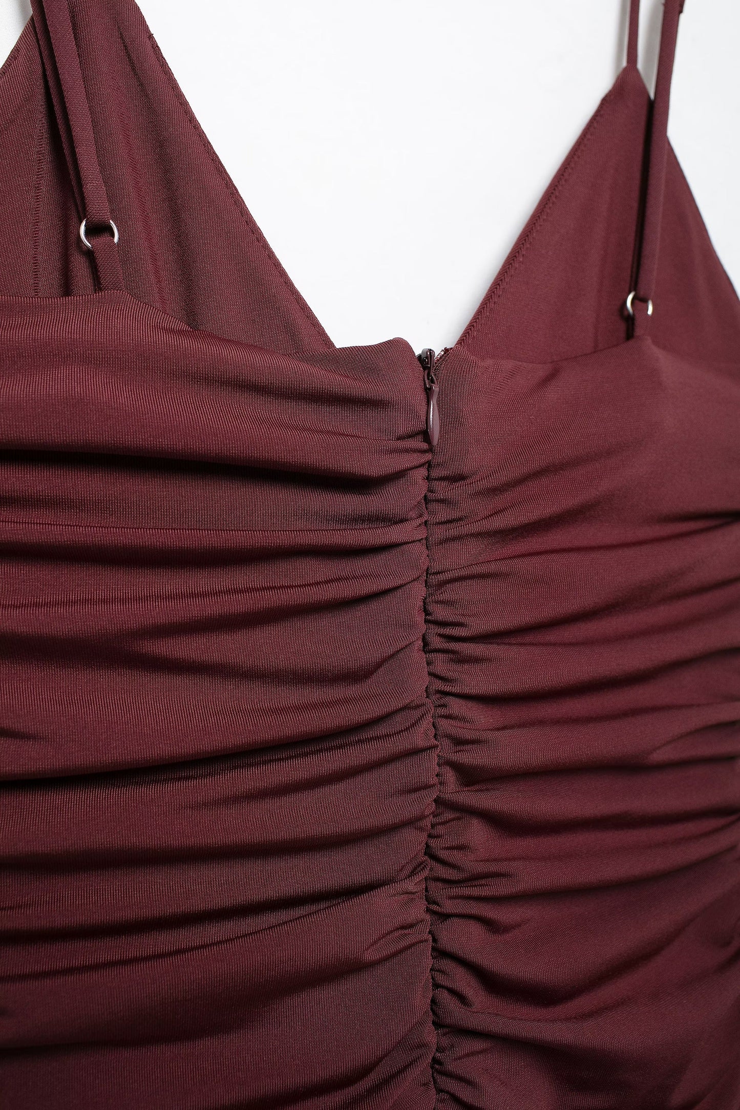 French Floral Decoration V Neck Midi Dress