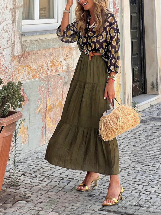 Fashion Casual Printed Shirt Top