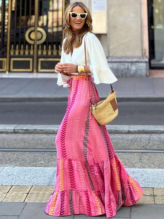 Pink Comfy Half Dress
