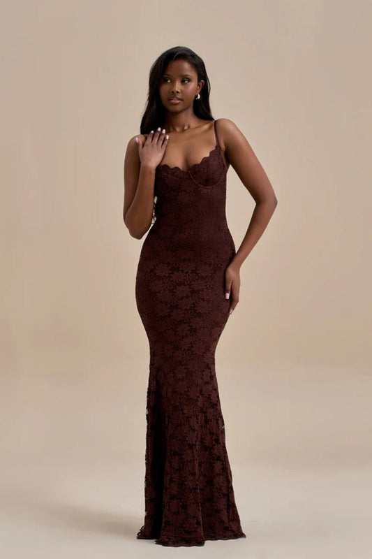 Leah Lace Maxi Dress