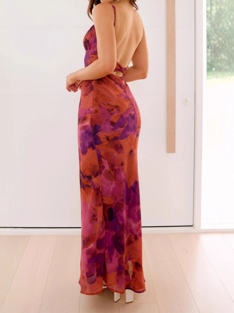 Bohemian Tie-Dye Maxi