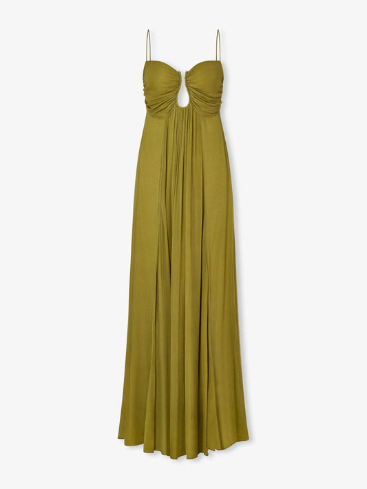 Flou Olive Morea Maxi Dress