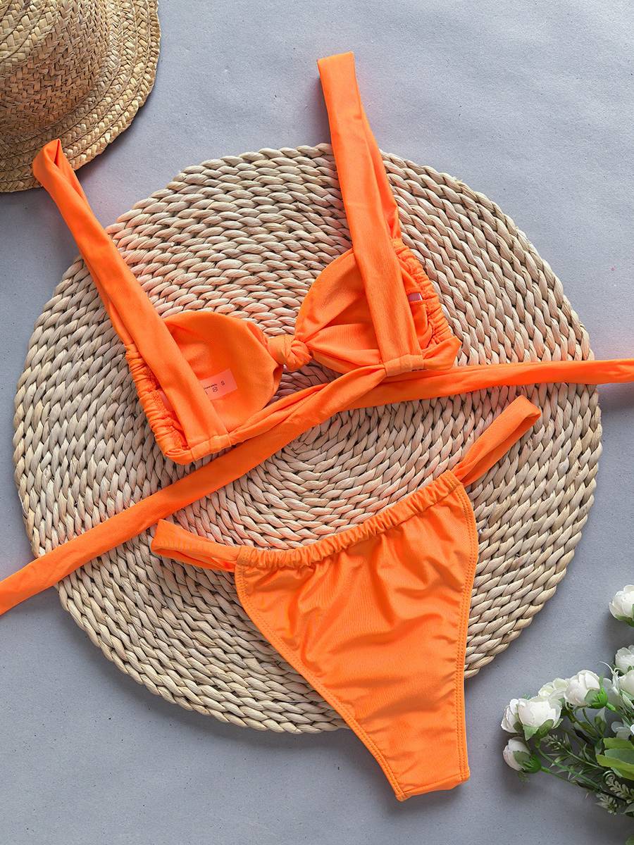 Printed Bikini Two-Piece Set
