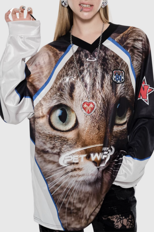 Acorn Pet Print Jersey - Dragon Li