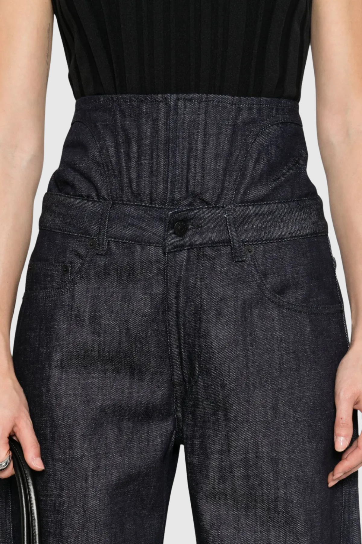 Aryan Corset Jeans - Navy