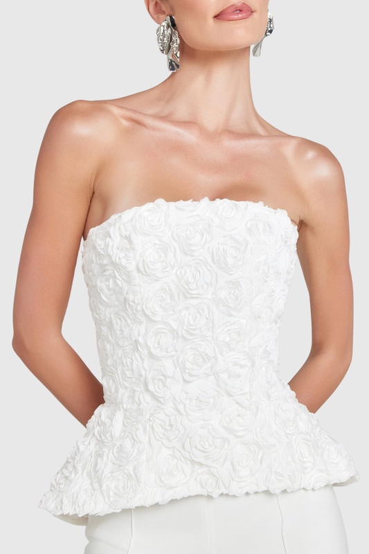 Ashura Floral Corset & Pants Set