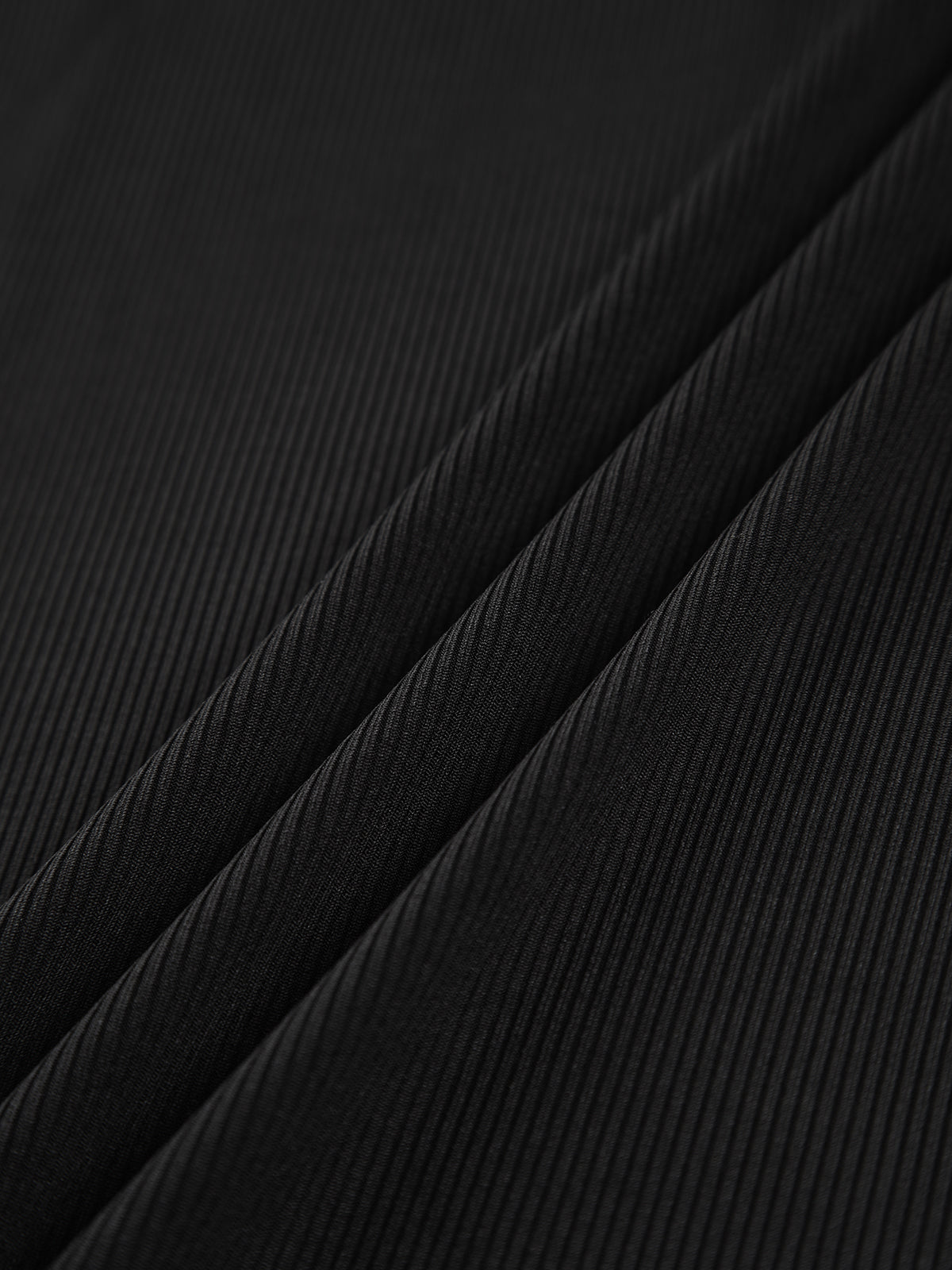 Mock Neck Oblique Cutout Rib Long Sleeve Knit Top