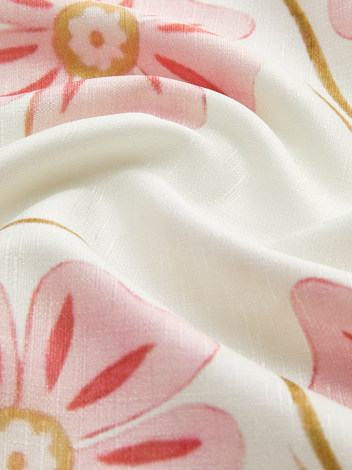 Romantic Print Short Dress