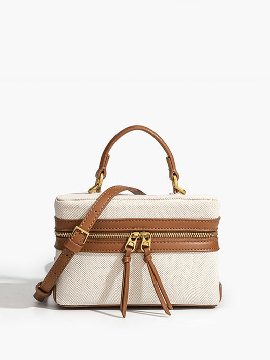 Canvas Box Crossbody