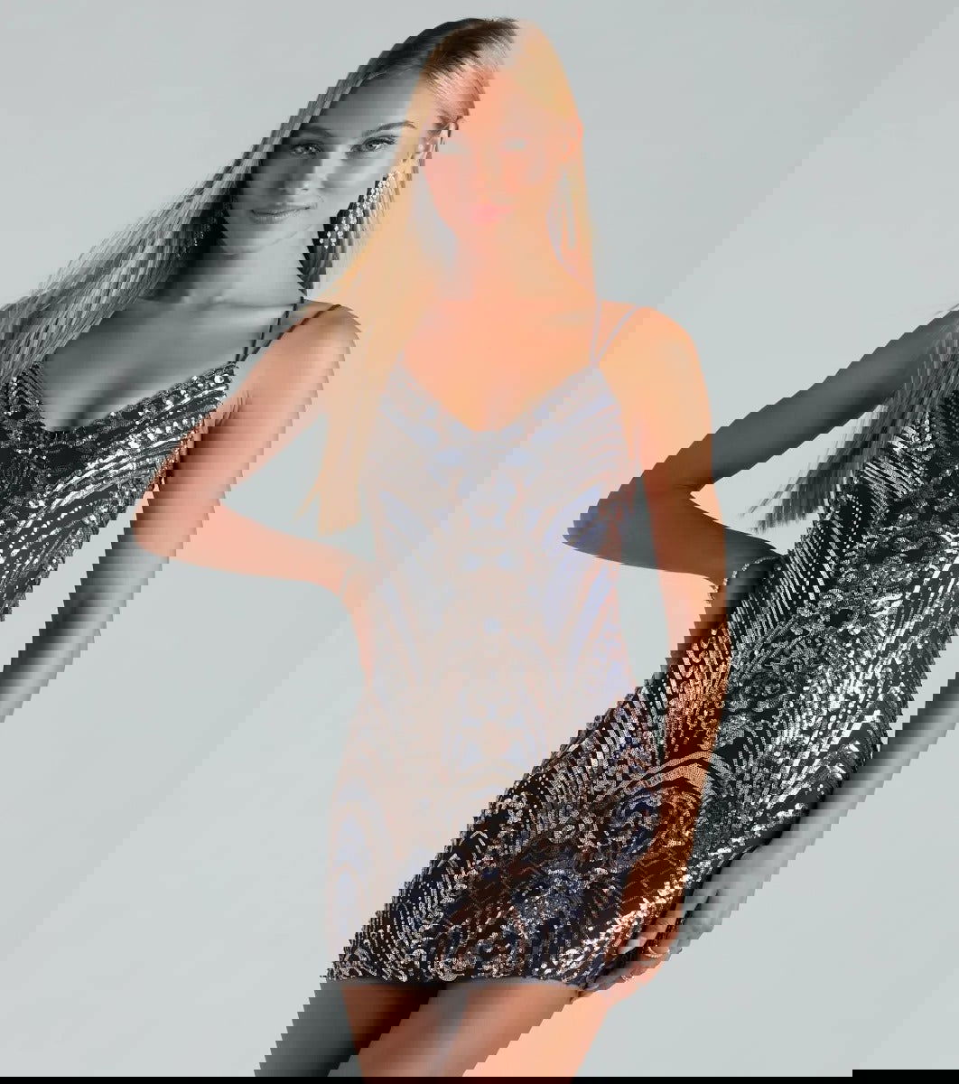 Best Seller in Dress Sequin Sling Backless Socialite Dress