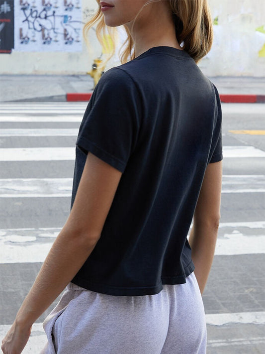 Chloe Number 14 Crop T-shirt