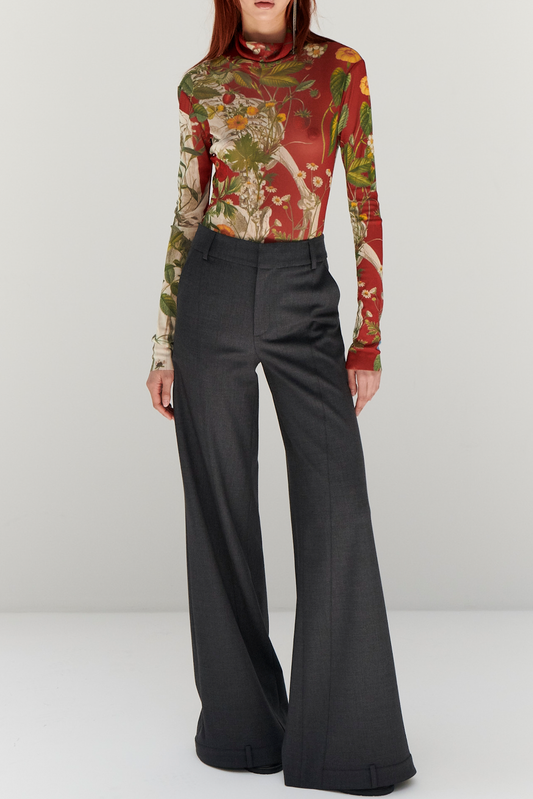 Mira Deconstructed Wide Leg Pants