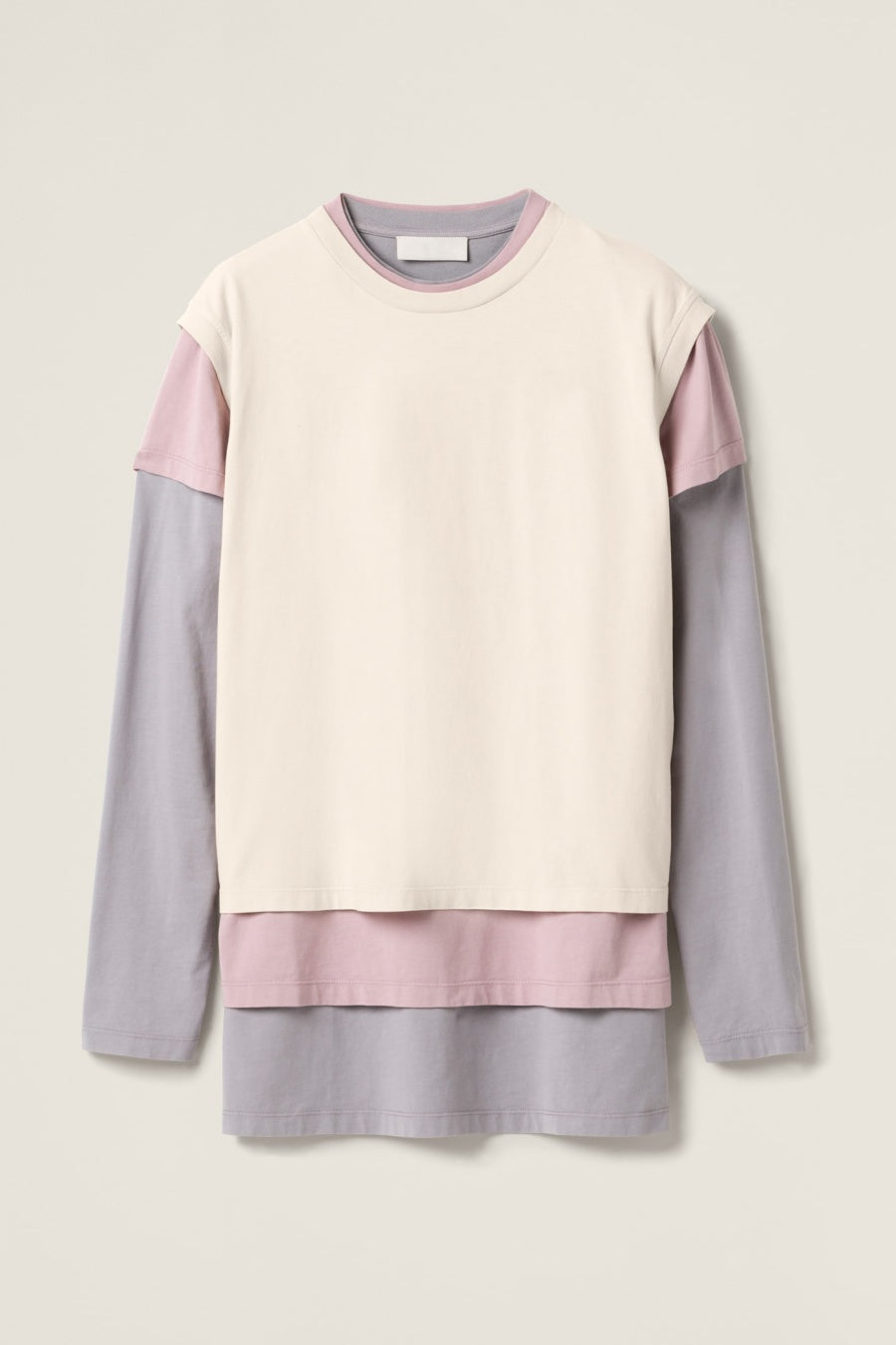 Ophelia Three Piece Set T-shirts - Beige