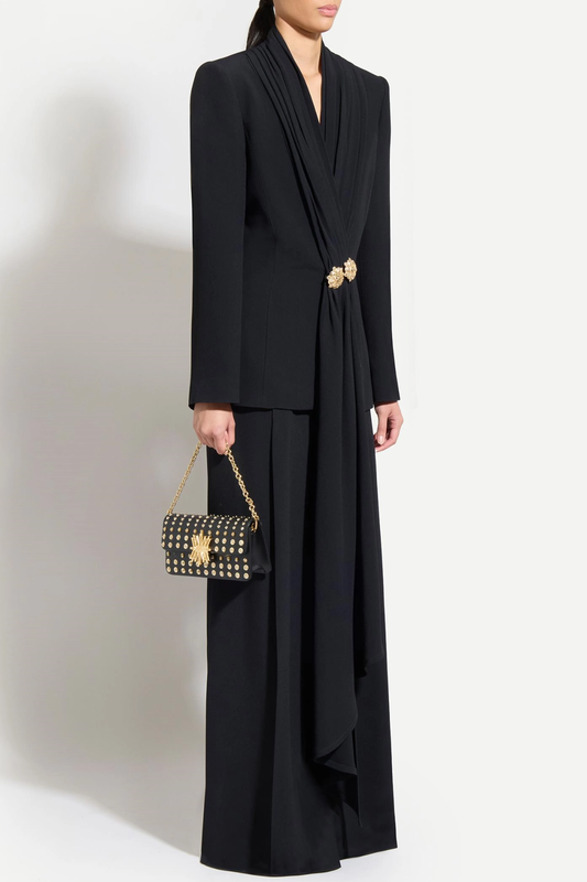 Philip Ruched Blazer & Pants Set