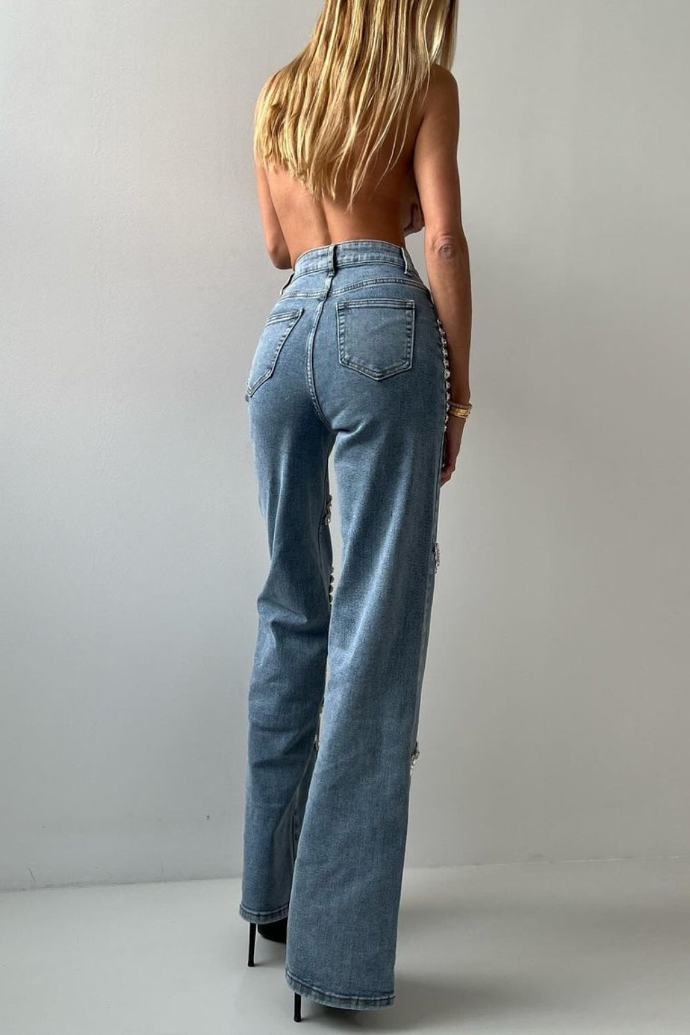 Rabia Rhinestone Jeans