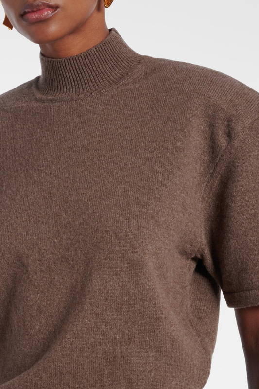 Rokuro Wool Sweater - Brown