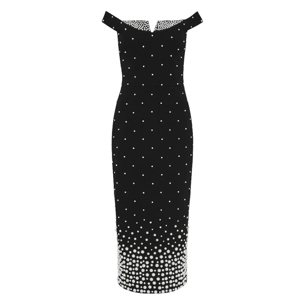 Pearl One Shoulder Dress