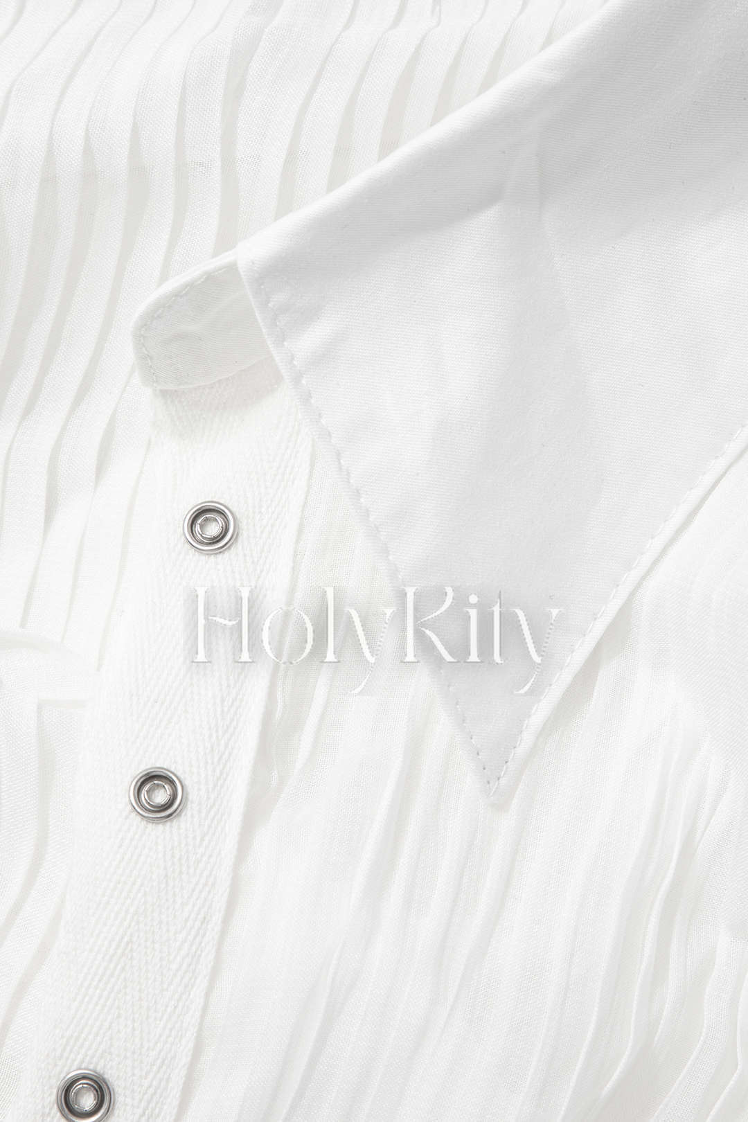 Flare Sleeve Button Blouse