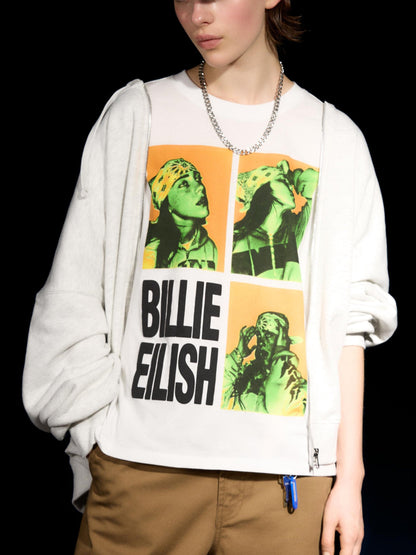 Billie Eilish Bandana Portrait Grid T-Shirt