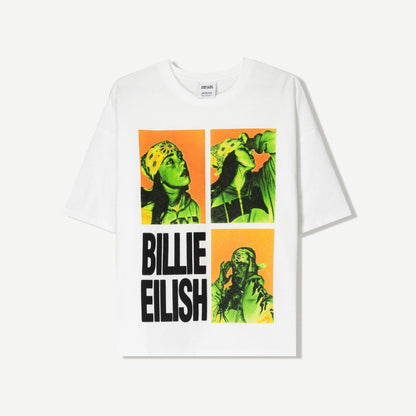 Billie Eilish Bandana Portrait Grid T-Shirt