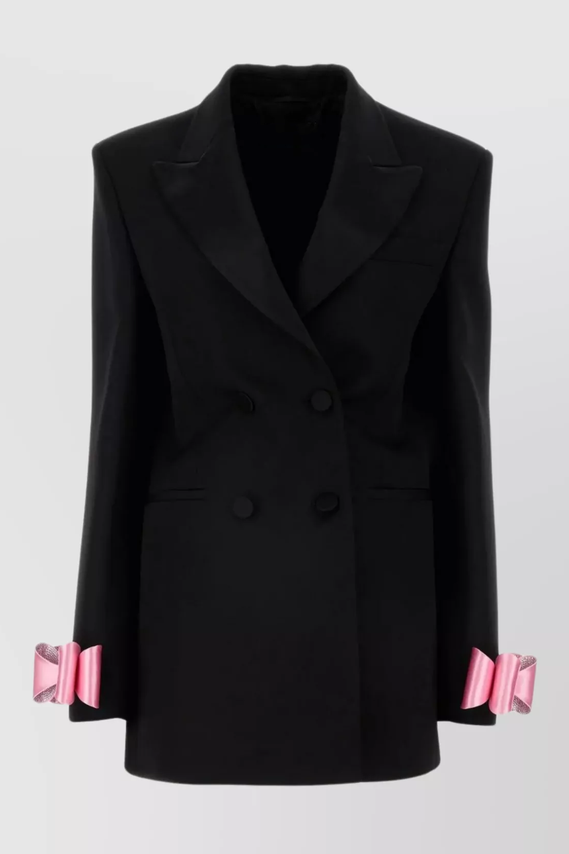 Pipa Crystal Bow-detail Blazer Dress - Black