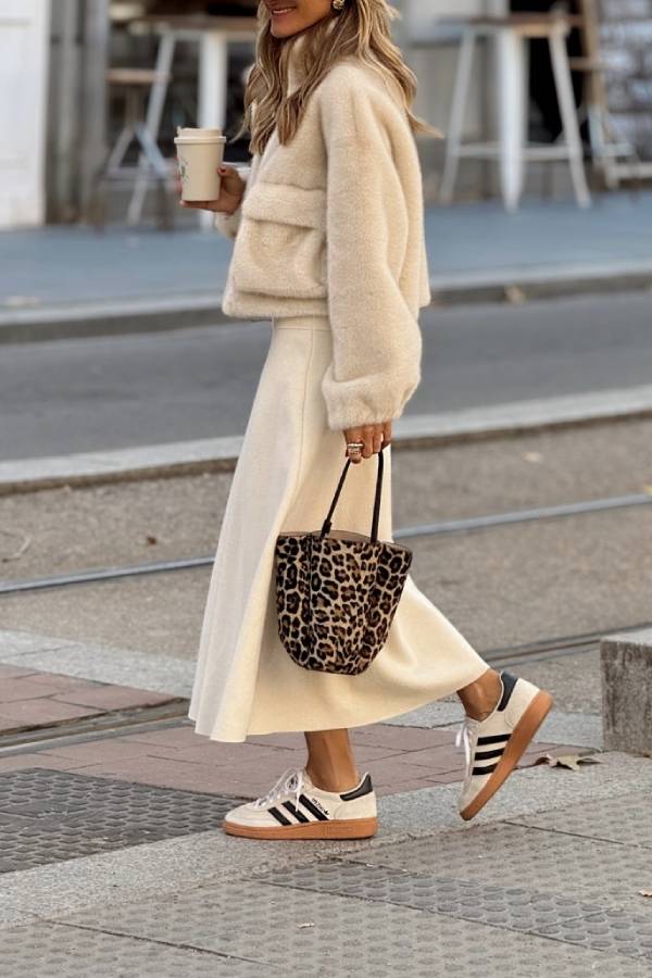 Abrigo Thiago de piel sintética 