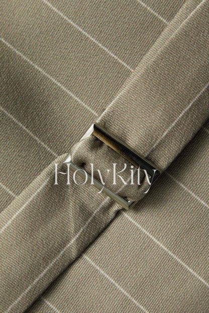 Pinstripe Waistcoat