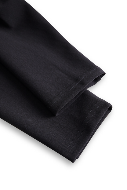 Classic Black Belted Jumpsuit