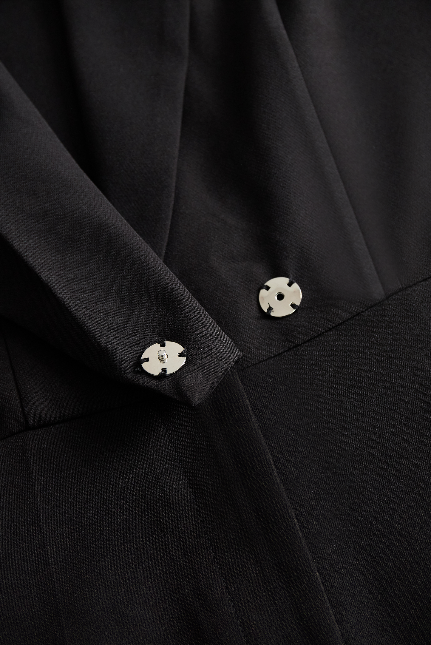 Classic Black Belted Jumpsuit