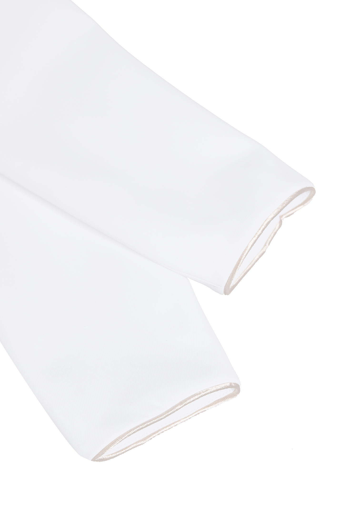 Elegant Asymmetrical White Blazer with Black Contrast Lapels