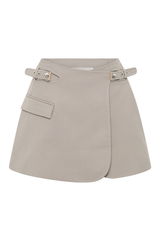 Jayla Mini Skirt - Grey