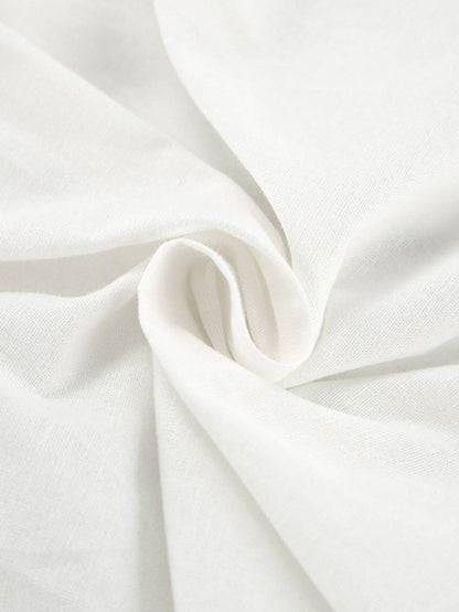 Ruffles Lace Up Long Sleeve Shorts Set