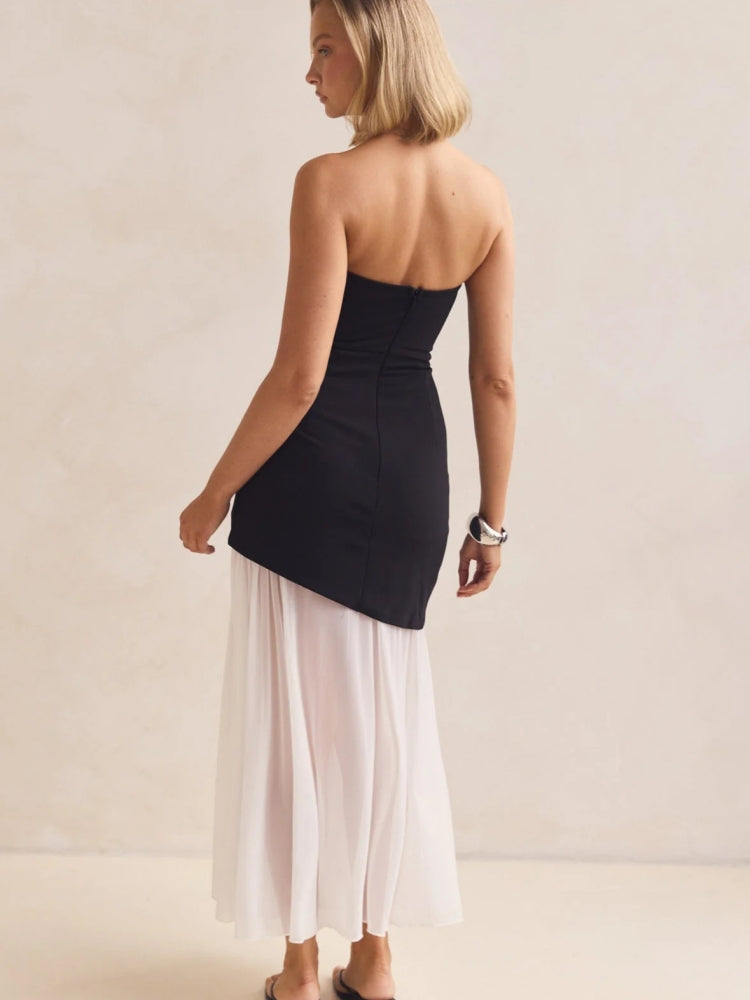 Cutout Panel Bodycon Dress