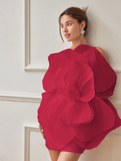 Stylish Banquet Mini Dress Women