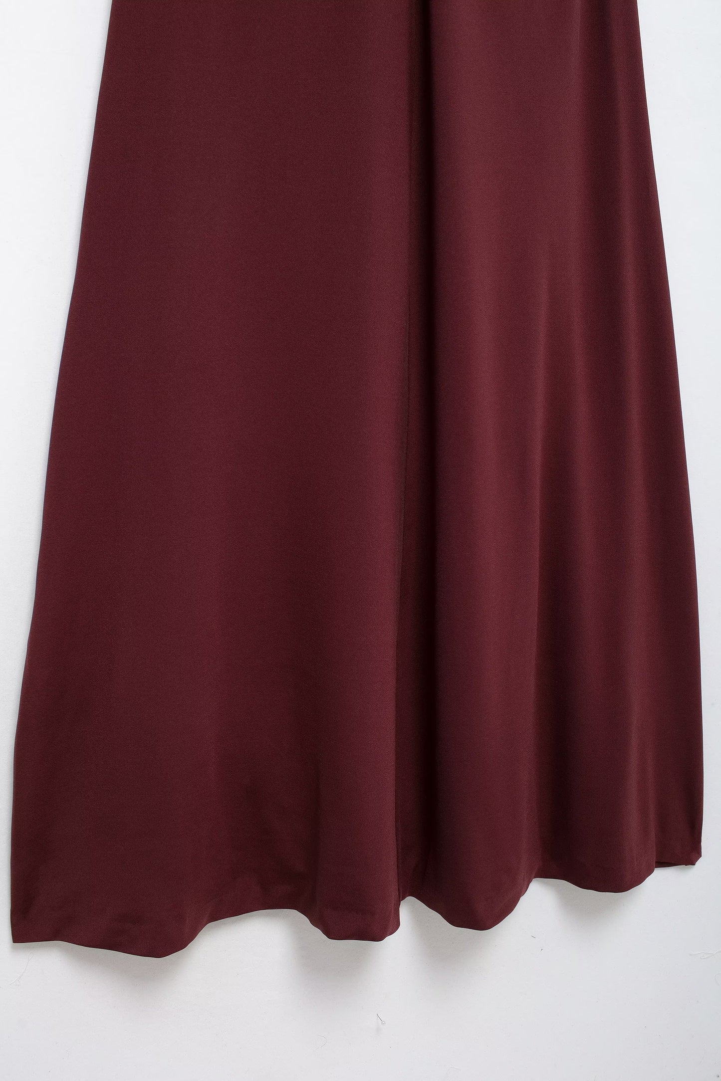 French Floral Decoration V Neck Midi Dress