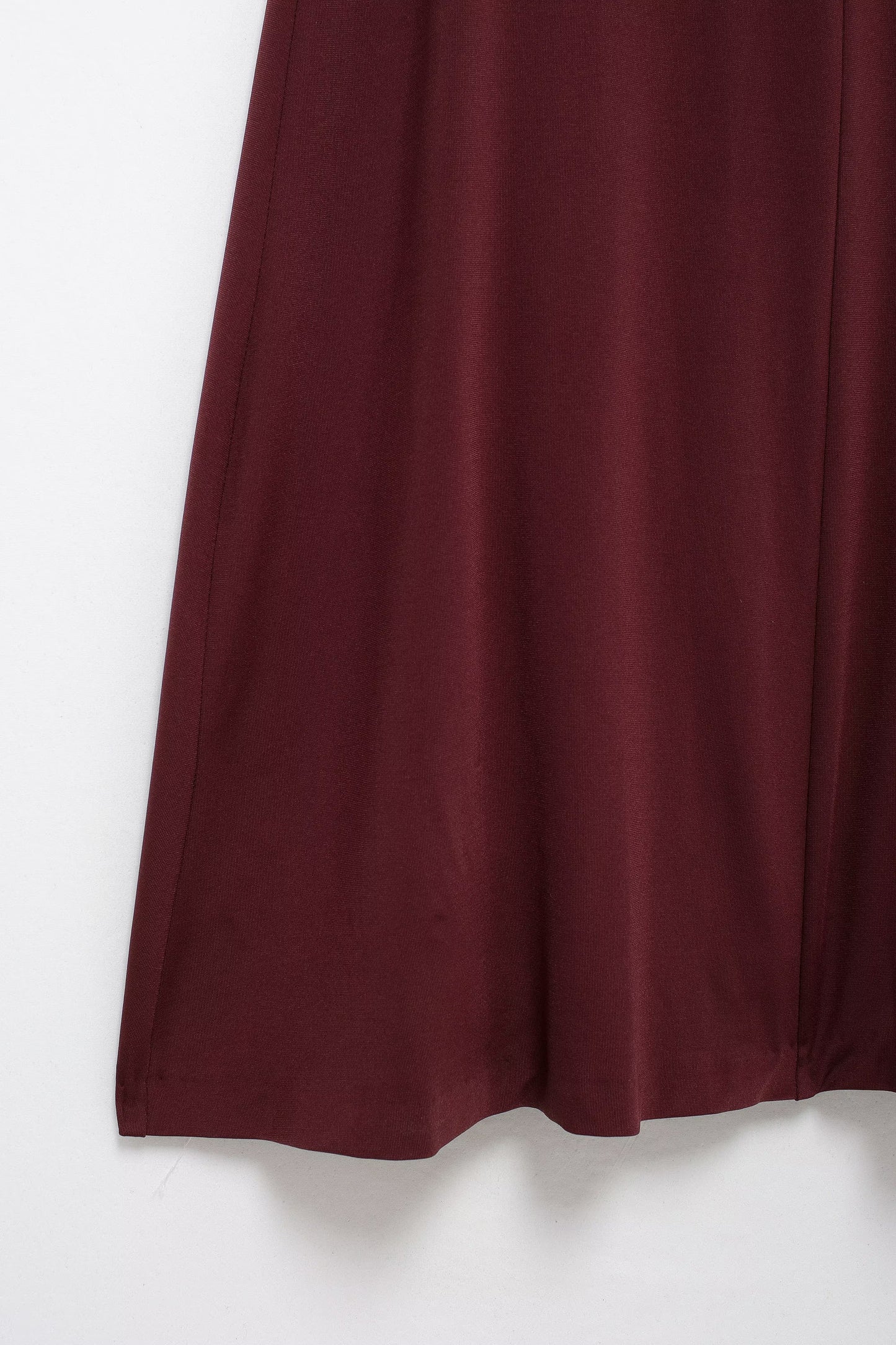 French Floral Decoration V Neck Midi Dress