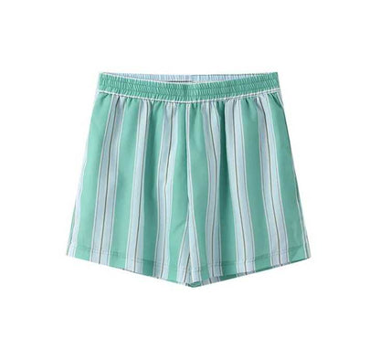 Stripes Shorts & Blouse