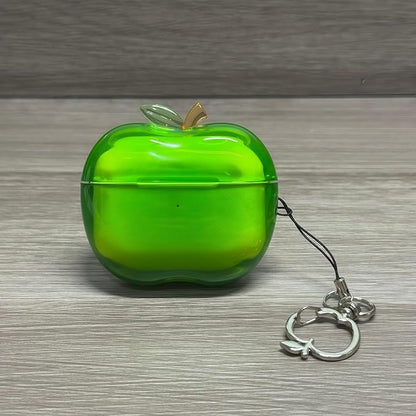Apple Shaped Airpods Clear Case