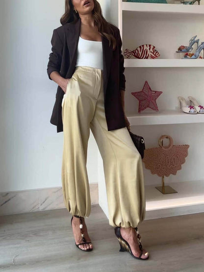 Classic Lapel Casual Blazer