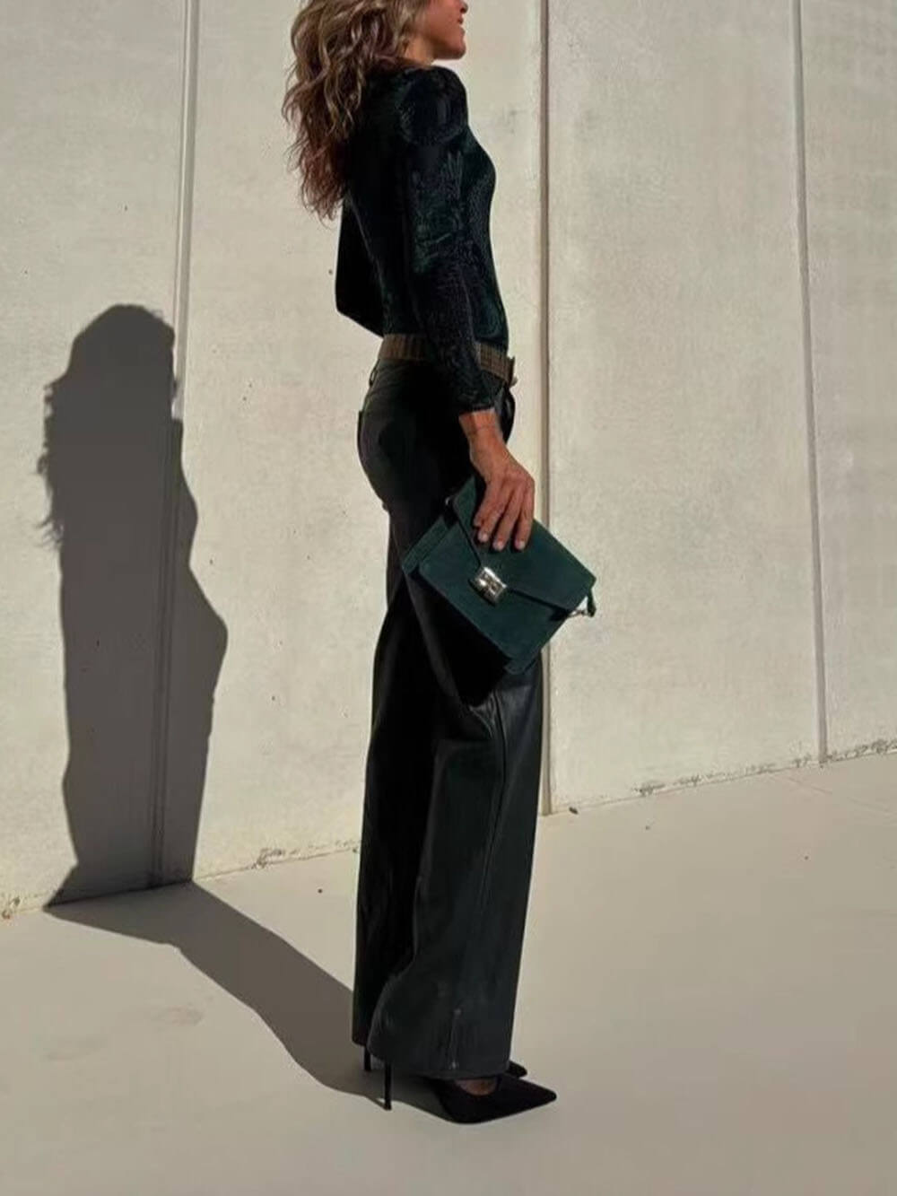 Unique Ethnic Print Fitted Stretch Top