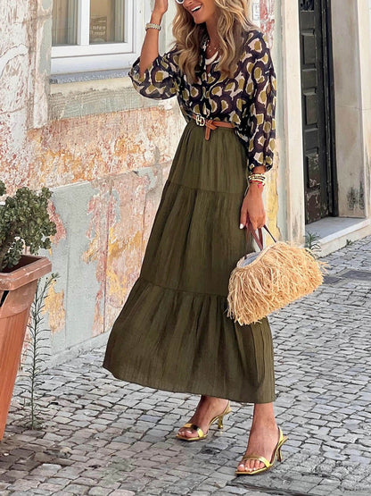 Fashion Casual Printed Shirt Top