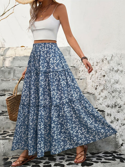 Delicate Floral Skirt