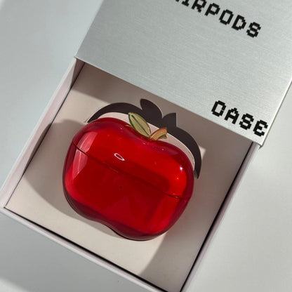 Apple Shaped Airpods Clear Case