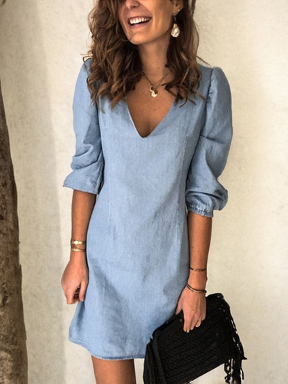 Casual Denim Dress