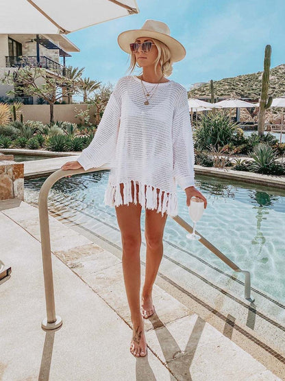 Breathable Beach Bikini Shirt Dress