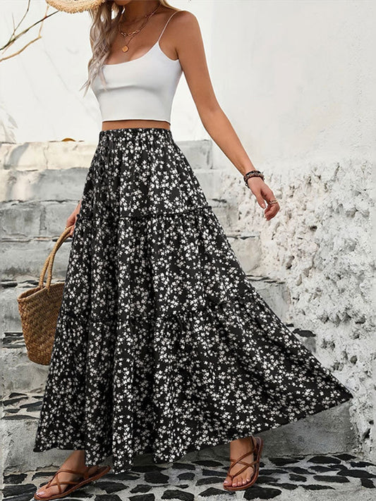 Delicate Floral Skirt