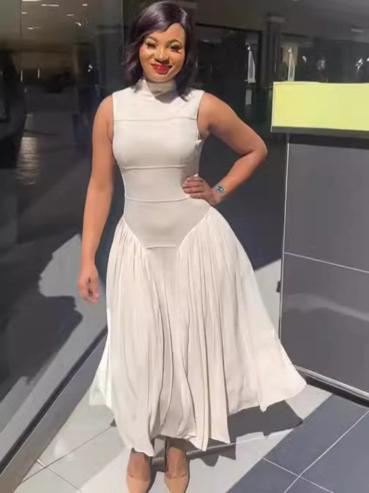 Structured Bustier Maxi Dress