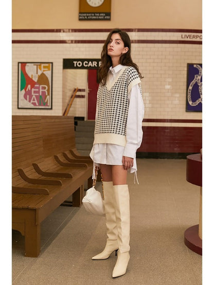 Collegiate Blend Knit Waistcoat